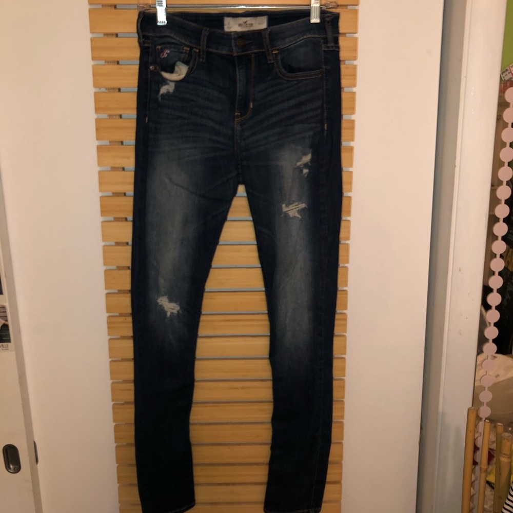 Hollister jeans. Slightly distressed.